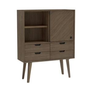 TORRELL TALL SIDEBOARD WITH 4 DRAWER 1804 (#)