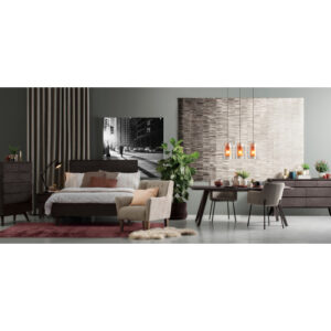 DABNEY KING BED WITH 2000MM SIDE RAIL 1803 (#)