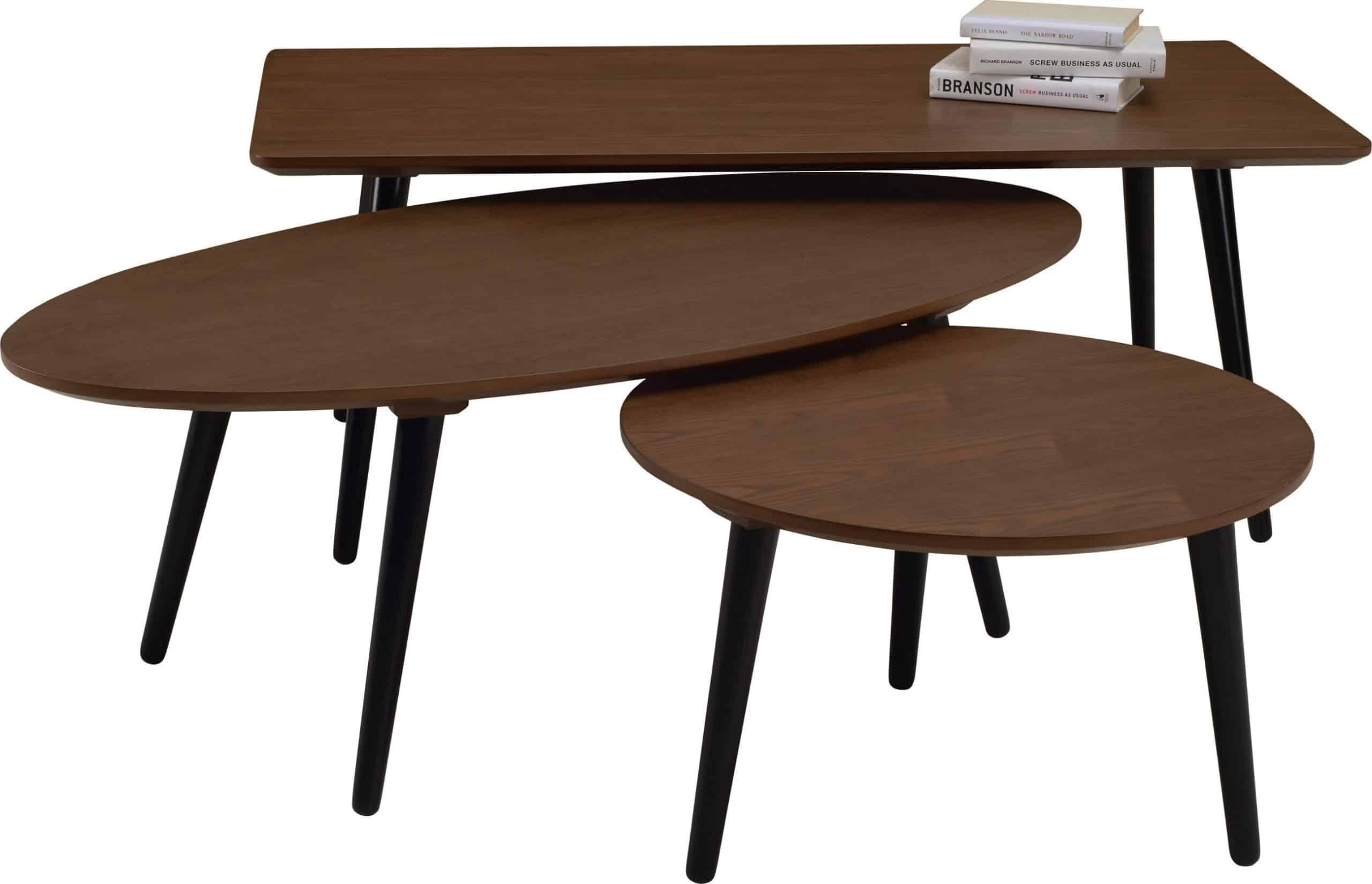 CARSYN OVAL COFFEE TABLE 114/109 - Image 2