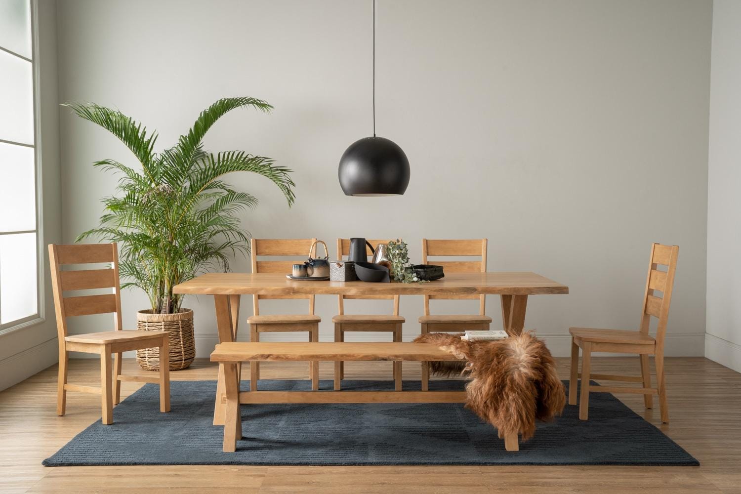 ALFORD 1000 X 2000 DINING TABLE 1802 - Image 2