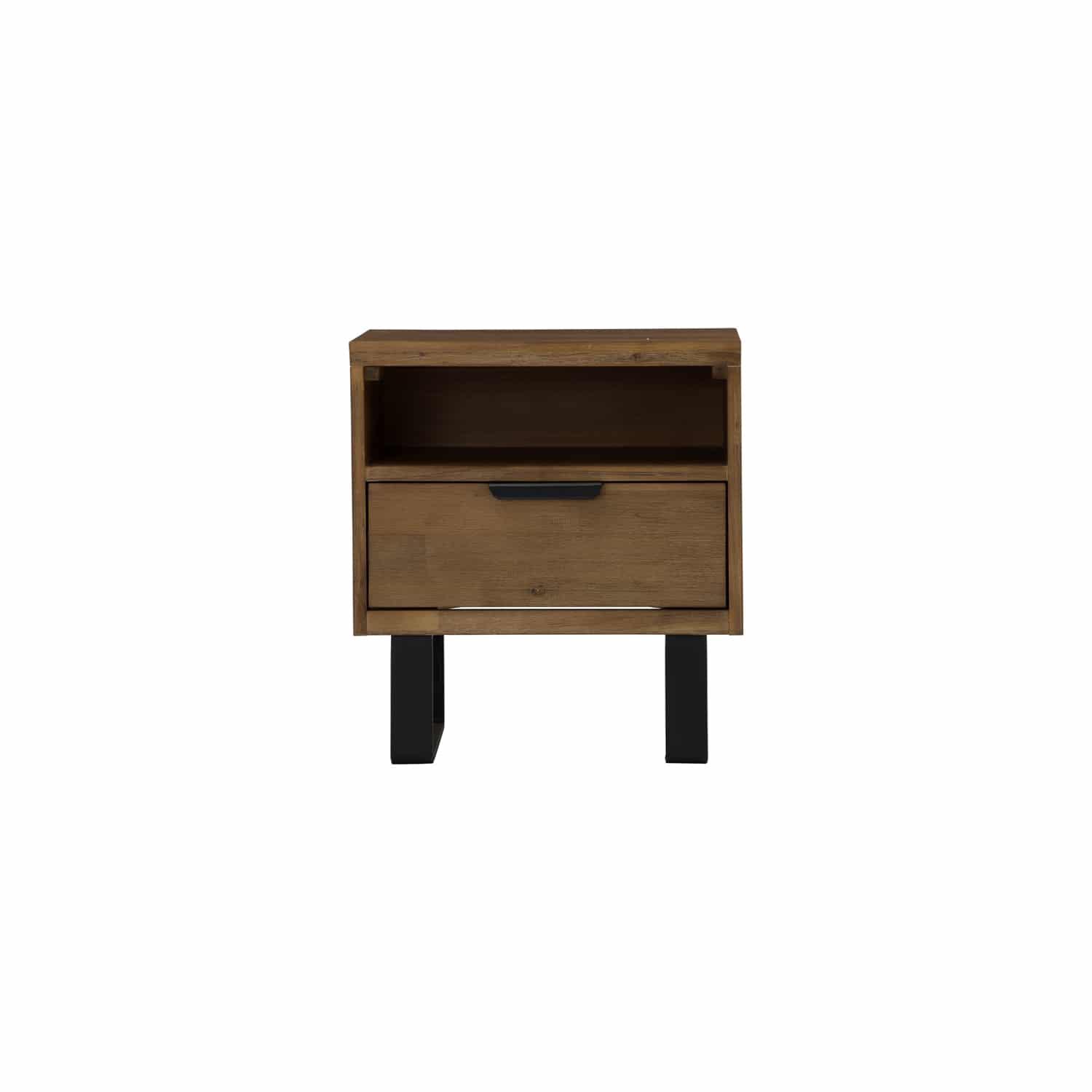 BRINHILL BEDSIDE TABLE WITH 1 DRAWER 802/1802 (#) - Image 3