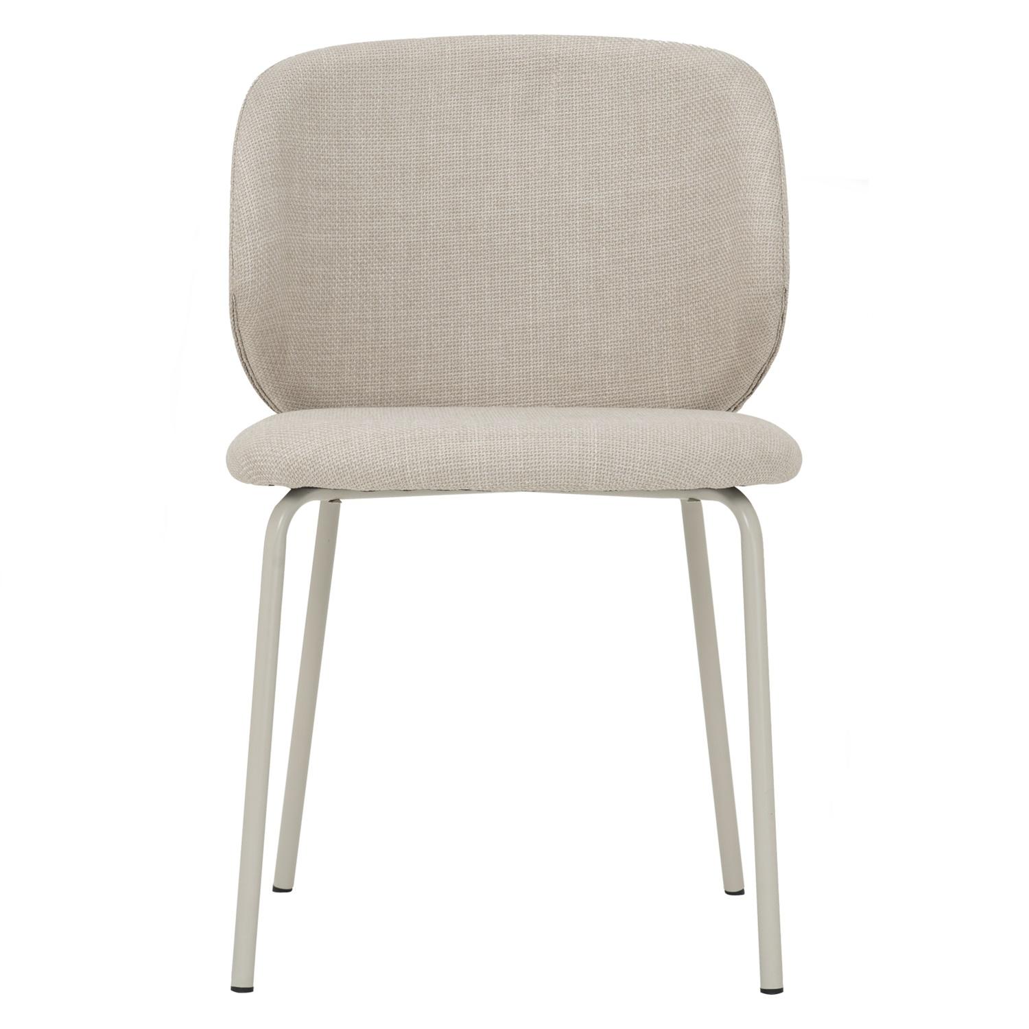 KENZI DINING CHAIR MATT BEIGE/80011 (#) - Image 3