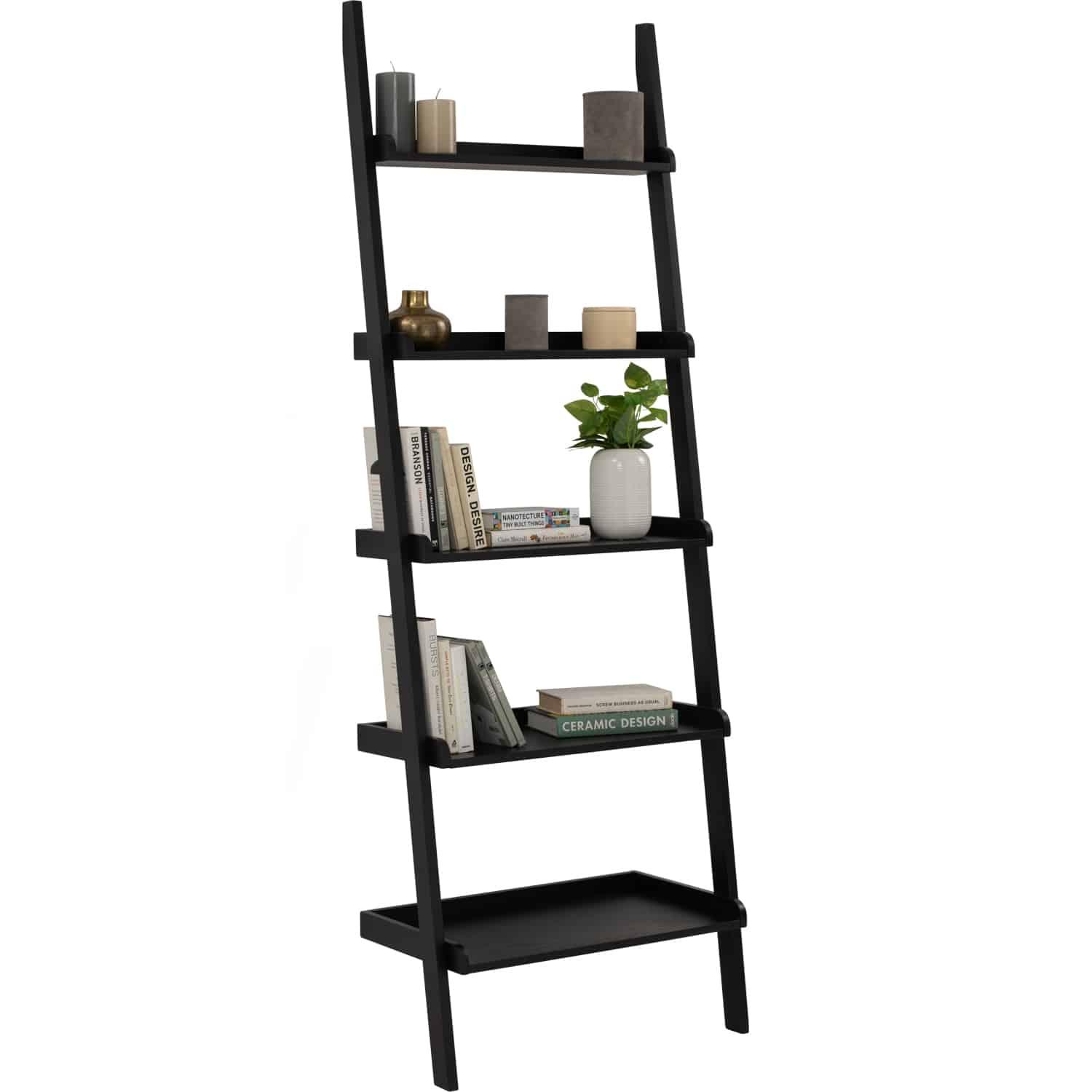 MILT LEANING BOOKCASE 114 - Image 4